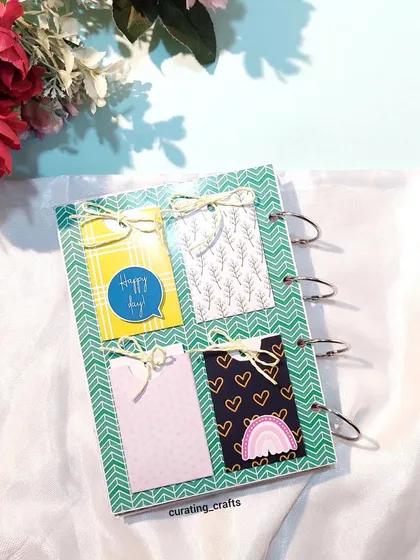 This page from the Ring Album features cute gift bag embellishments.