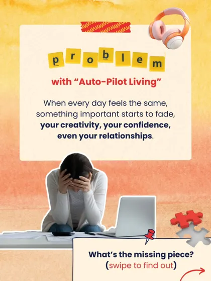 The problem with "auto-pilot living" is that your creativity, confidence, and even your relationships start to fade. Hobbies are the missing piece that can bring the spark back.