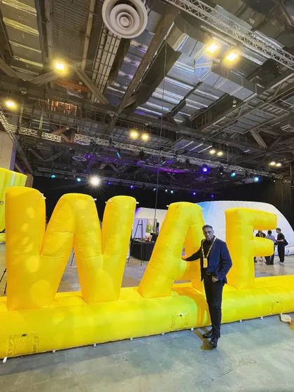 Standing proud at the World Architecture Festival. We believe in bringing our innovative ideas to the world stage, contributing to the global conversation about the future of design and development.