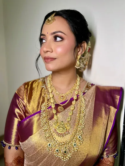 Another elegant shot of Archana, highlighting the soft-focus skin and beautifully defined eyes.