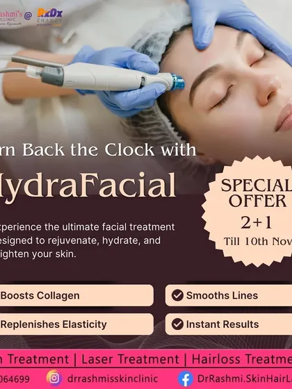 For those concerned with signs of aging, the HydraFacial is an excellent treatment that goes beyond surface care. It helps boost collagen production and replenish elasticity, which works to smooth fine lines and deliver instant, visible results.