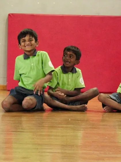 More happy faces from our Parikrma Foundation class. We believe dance provides an essential outlet for creativity and self-expression.