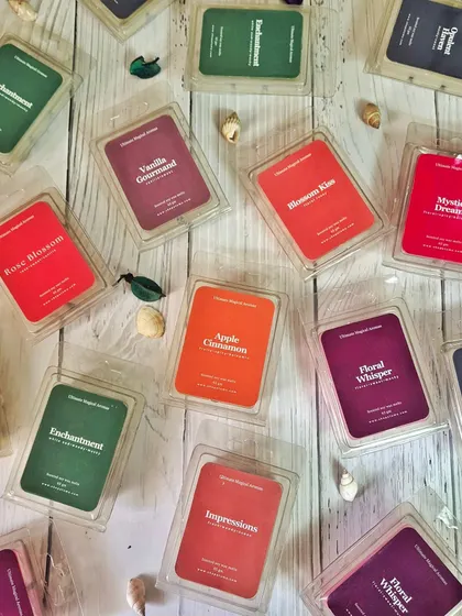 My wax melts are perfect for summer when you might not want to light a candle. You get all the fragrance with no extra heat from a flame.