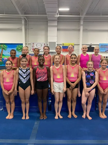 Our athletes are ready for the Region 3 High-Performance Camp at WOGA Gymnastics. These camps are a fantastic opportunity for our gymnasts to learn from the best.