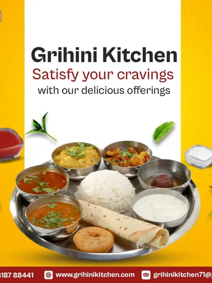 Satisfy your cravings with our delicious offerings. This thali includes a sweet dish, vada, and other items for a complete experience.