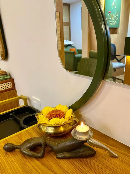 Welcoming Elsa, a client from Paris, who visited us during her spiritual tour of India. She chose Swã based on our Google reviews and enjoyed a relaxing Abhyanga massage and exfoliating facial.
