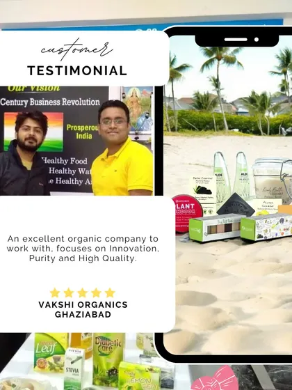 We are proud to partner with companies like Vakshi Organics, who share our commitment to innovation, purity, and high quality. Thank you for the kind words.