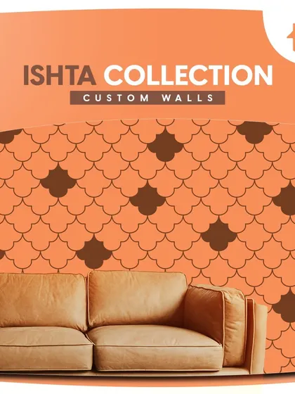 For those who prefer subtle yet noticeable statements, my Ishta Collection offers sophisticated abstract and geometric stencils. These designs add a touch of elegance and artistry to your walls with meticulous care.