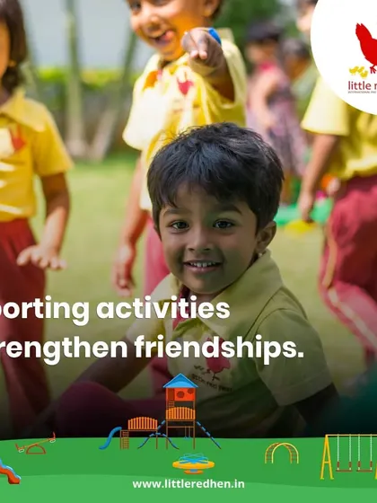 Sporting activities strengthen friendships. We believe that playing together is one of the best ways for children to learn teamwork, camaraderie, and build lasting bonds.
