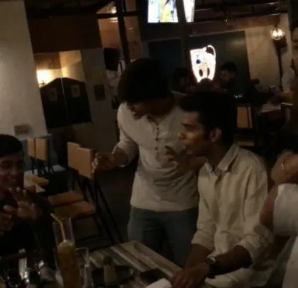 This picture says it all. That split second of pure shock and amazement is what I live for. This was a moment of collective disbelief during a performance at a local Bangalore pub.