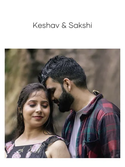 A close-up portrait capturing a tender moment between the couple, with the soft, natural light of the outdoors.