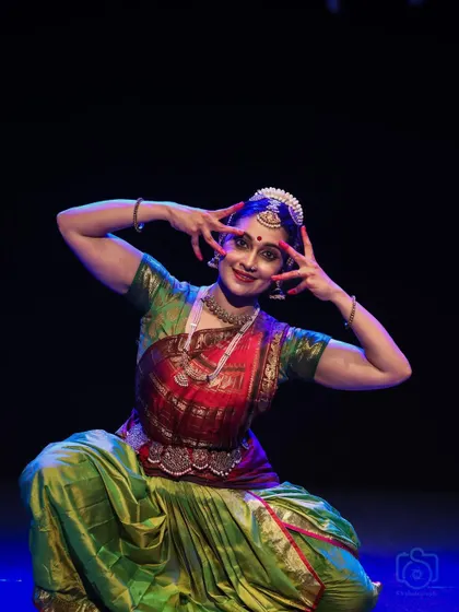 A playful and expressive moment from the Soorya Parampara Festival.