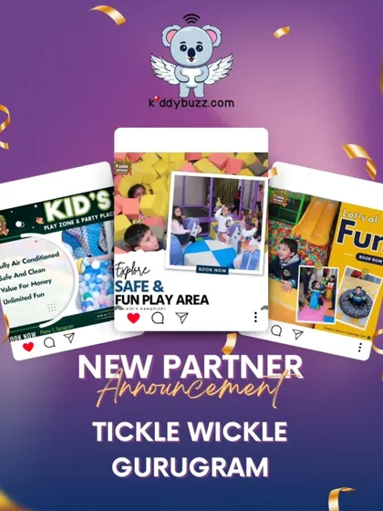 Tickle Wickle in Gurugram is a place where fun meets safety. This partner offers a clean and secure play area for kids to explore, and you get a 10% discount.