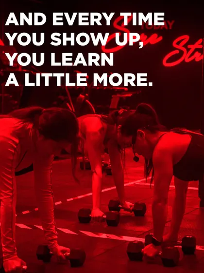 Every time you show up, you learn a little more. Consistency is what builds confidence and skill, one session at a time.