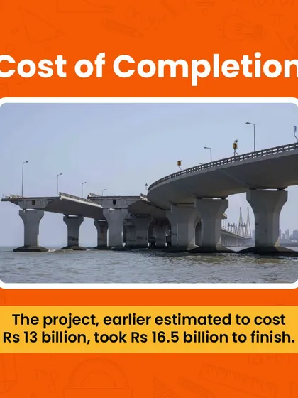 The project was initially estimated to cost Rs 13 billion but ended up costing Rs 16.5 billion. This is a practical example of budget calculations, cost overruns, and percentage increase.