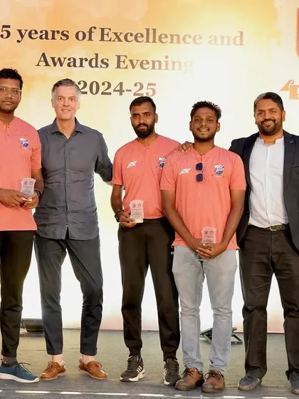 A token of appreciation for all our dedicated part-time coaches who play a big role in developing our players.