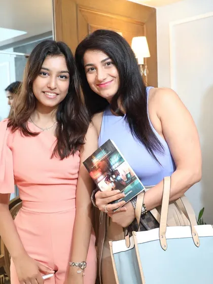 The support within our community is truly special. Here is Aadya with her mother, Tanya Aggarwal, who shared the inspiring story of how her daughter's love for reading blossomed into a passion for writing.
