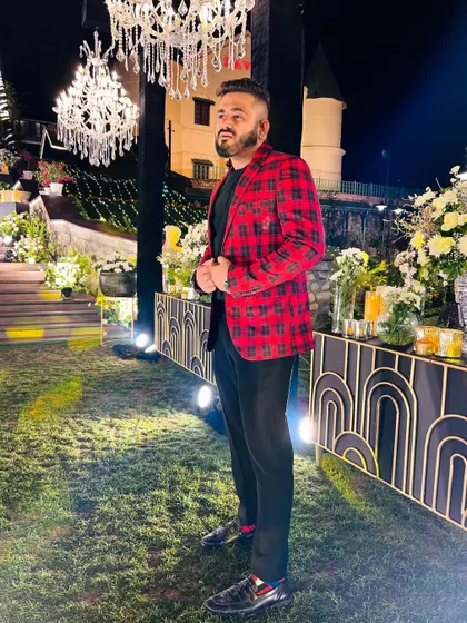 Ready to own the spotlight at a beautiful wedding. My job is to make sure the energy is high and the memories are golden.