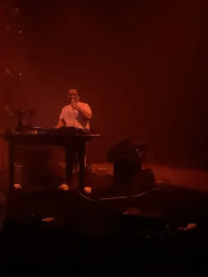 On the mic and on the decks in Dubai. It was an honor to play at such a legendary venue.