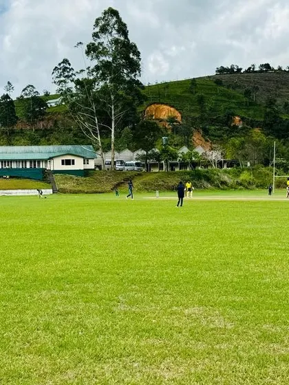The beautiful landscape of the cricket ground in Sri Lanka provides a memorable touring experience.