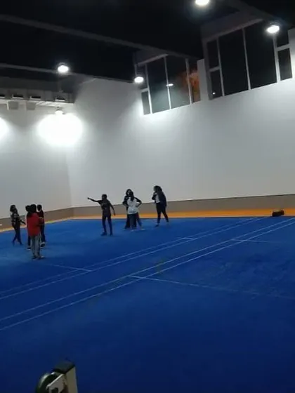 Our indoor basketball classes offer a great space for kids to focus on their skills, rain or shine.