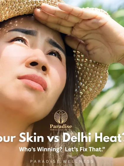The Delhi heat can be tough on your skin. This post addresses that common problem and introduces our expert-approved treatments as the solution to keep your skin winning all summer long.