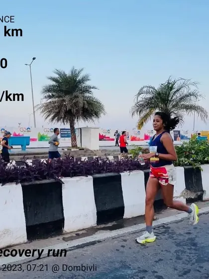 You have to roar alone to win. A recovery run after the Tata Mumbai Marathon, reflecting on the lessons learned from a tough race.