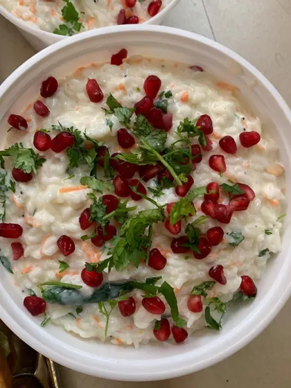 A duplicate image of the curd rice.