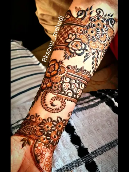This collection showcases more of my diverse design work. Each piece is a unique blend of floral, geometric, and traditional patterns, demonstrating the versatility of mehndi art.