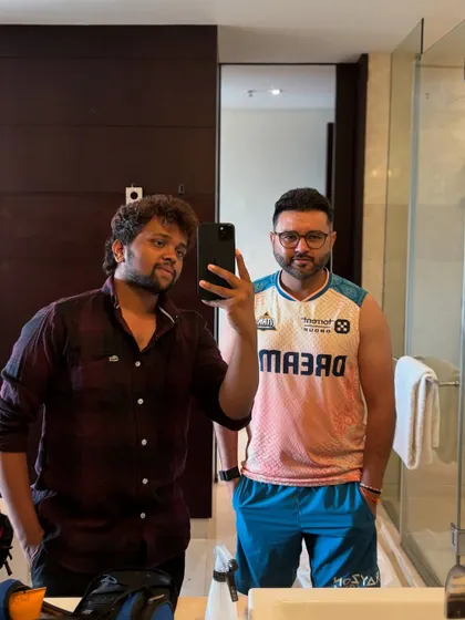 A session with former cricketer Parthiv Patel. My client base includes both current and past players who value a sharp look.