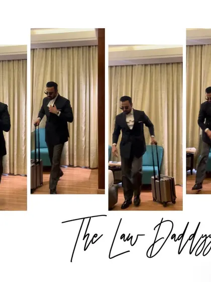 I thrive on the intellectual challenge of trials and cross-examinations. This collage captures the feeling of being ready to travel anywhere for a case, always prepared for the battle ahead.