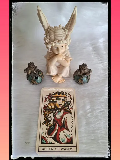 If you picked card 2 for October, the Queen of Wands, you will be feeling optimistic and full of energy. It's a time for accomplishing tasks and making sound investment decisions.