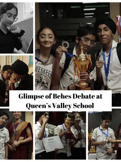 Here are our brilliant debaters from the Behes Debate at Queen's Valley School. We celebrate their runner-up finishes and individual speaker awards, showcasing their excellent public speaking and critical thinking skills.