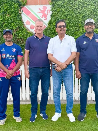 A group photo with the leadership and coaching staff of Urmstone Cricket Club. These partnerships are crucial for providing quality opposition for my players.