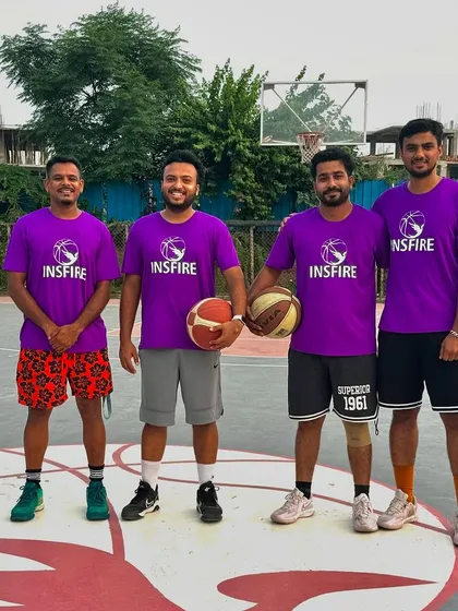 The coaching team, ready for practice. We lead by example and bring the energy every day.