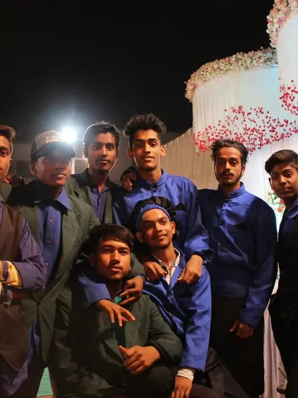 A candid moment with some of our hardworking team members, the young and energetic force behind our successful events.