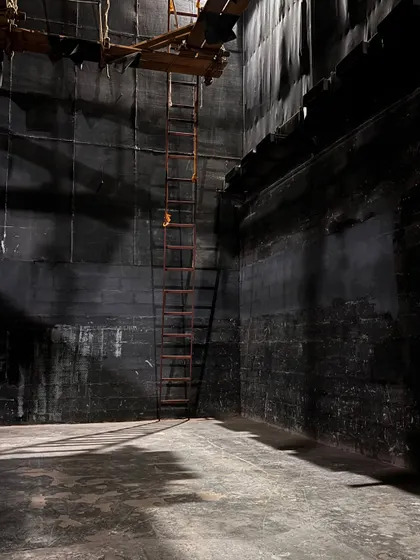 Finding the perfect raw, industrial space to transform into our temple of sound. This is the blank canvas before we bring in the projection mapping, Danley Sound Labs system, and raw energy for a Bad Behaviour Club ritual.