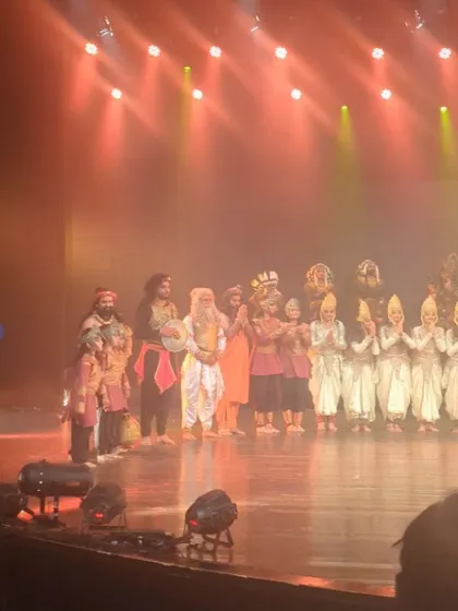 The grand finale of '18 Days', met with a standing ovation from an audience of eminent personalities. This moment of recognition for our work is the ultimate reward for an artist.