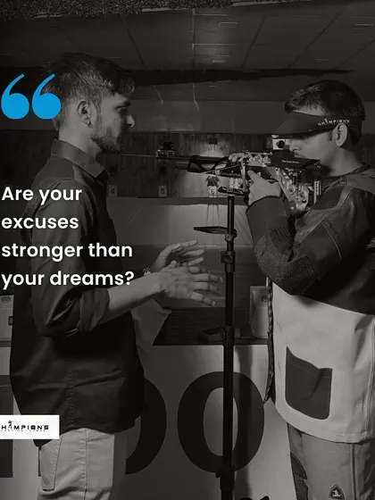 A question for you: Are your excuses stronger than your dreams? Let us help you break through the excuses and start working towards your goals.