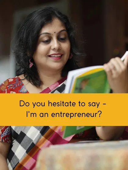 Do you hesitate to say "I'm an entrepreneur?" I used to. I would downplay my work, calling it a 'small business'. I'm making a conscious effort to own my title as a founder and coach, and I encourage other women to be loud and proud of their work too.