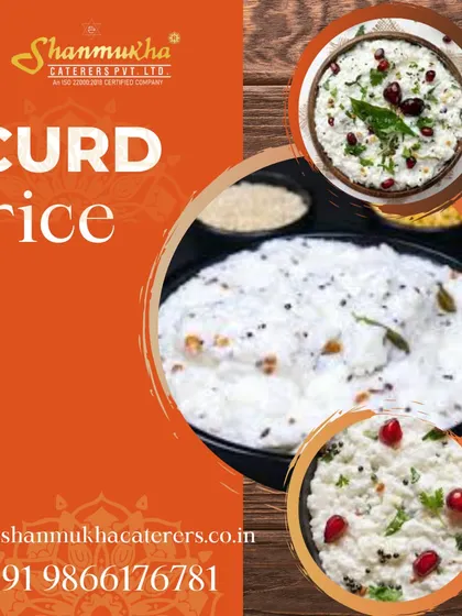 Our Curd Rice is a creamy and refreshing dish, tempered with mustard seeds and curry leaves, and garnished with pomegranate for a perfect comfort food.