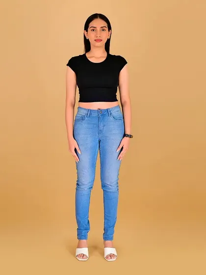 A duplicate of 40, this is the essential front-facing shot for any model's digital portfolio.