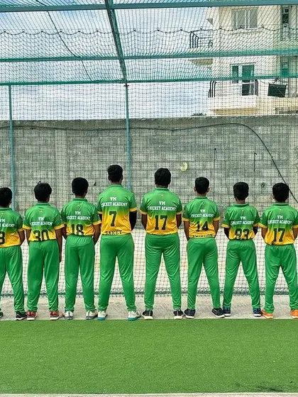 The back of the team jersey, showcasing the individual numbers for each player. This isn't just a uniform, it's a symbol of their identity within the Sportonix cricket community.