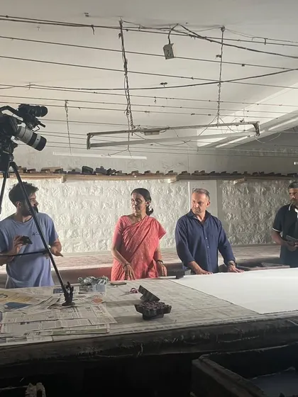 We were honored to be featured by ABC Network Australia, who visited our studio to capture our design and culture collaborations. It was a wonderful opportunity to share our story with a global audience.