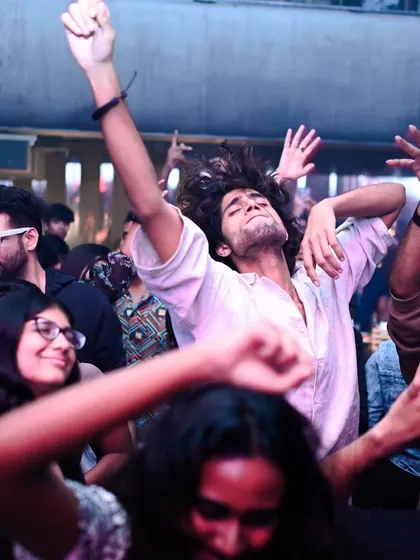 A duplicate of the man dancing with abandon. This is the freedom I want people to feel.