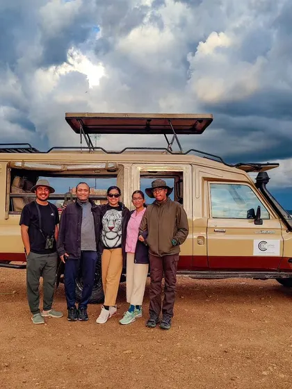 Happy faces from the African savannahs! This was a private photo safari I hosted in Masai Mara and Nakuru.