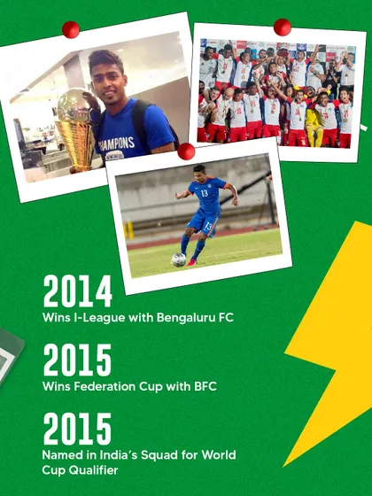 Winning the I-League and Federation Cup with BFC and being named to the India squad. Rino Anto's career is a blueprint for success.