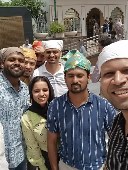 Our team seeking blessings at Gurudwara Bangla Sahib before commencing the design journey for its library and museum. It is a privilege to contribute to a space that holds such a profound place in the hearts of many.