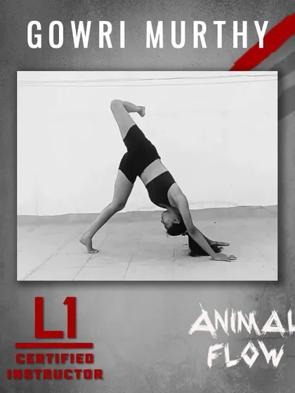 This certification is a testament to the hard work and dedication I've put into my practice. I am excited to use my knowledge to guide others on their own Animal Flow journey, helping them discover new patterns of movement and thought.