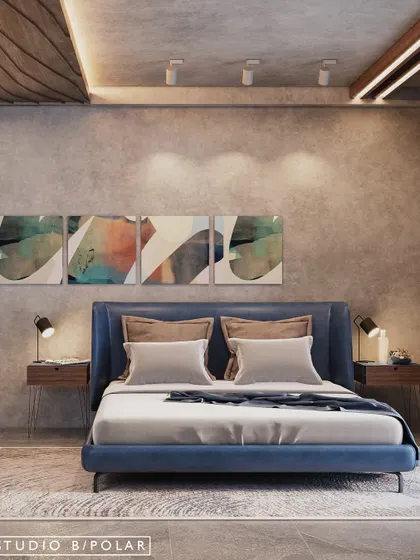 Additional views showcasing the diverse styles and details of our bedroom designs, from material palettes and lighting to furniture selection and layout.